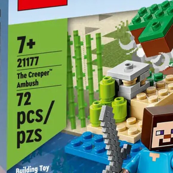 Brand New Lego  Minecraft The Creeper Ambush Building Toy 21177 - Picture 6 of 7